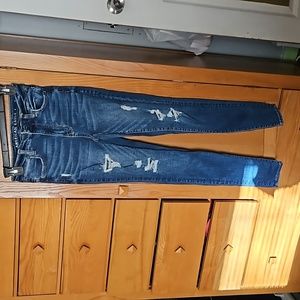 American Eagle ripped jeans